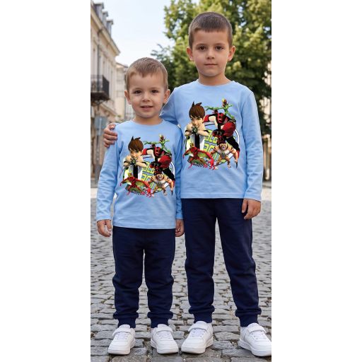 Комплект тънък 2 части (б/д) Ben 10 в синьо