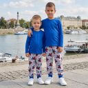 Комплект 2части (б/д) с долнище Спайдърмен2 в мастиленосиньо