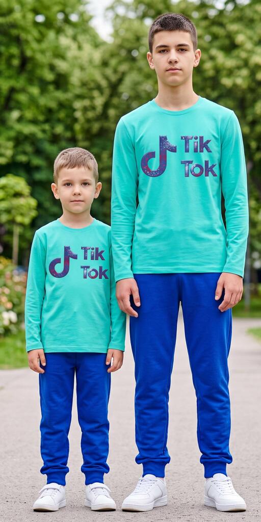 Комплект 2 части (б/д) ТикТок в мента