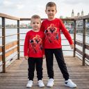 Комплект 2 части (б/д) Спайдърмен в червено 1