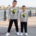 Комплект 2 части (б/д) Хълк в сиво