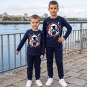 Комплект 2 части (б/д) космонавт в тъмносиньо 1