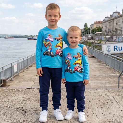 Комплект тънък 2 части (б/д) Пес Патрул в синьо