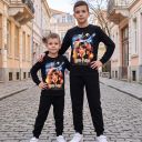 Комплект тънък 2 части (б/д) Хари Потър в черно