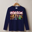 Блуза тънка ROBLOX в тъмносиньо