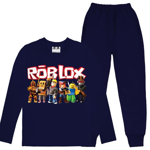 Комплект тънък 2 части (б/д) ROBLOX в тъмносиньо