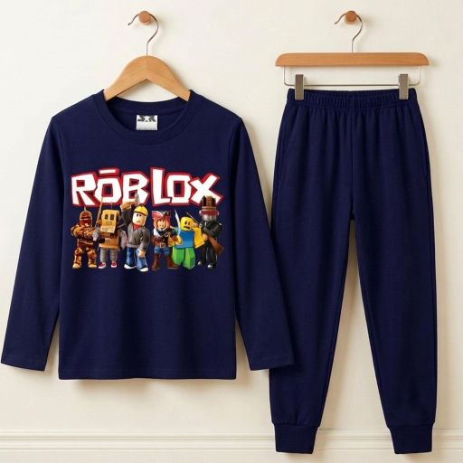Комплект тънък 2 части (б/д) ROBLOX в тъмносиньо