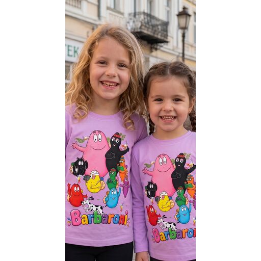 Блуза за момиче с любимите Барбарони
