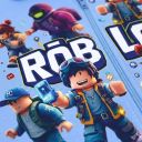 Син плътен елек Roblox за малки геймъри