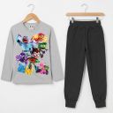 Комплект за момче с блуза с дълъг ръкав и долнище Teen Titans Go