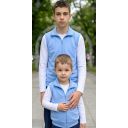 Едноцветен елек за училище и ежедневието