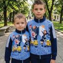 Син детски суичър с дълъг ръкав с Миньоните от Аз проклетникът