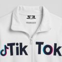 Суичър плътен ТикТок в екрю