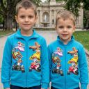 Син суичър Пес Патрул с дълъг ръкав за ежедневни детски визии