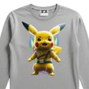 Детска сива блуза с Пикачу от Pokémon