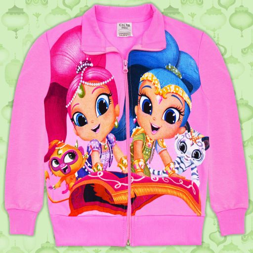 Суичър Искрица и Сияйница в розово